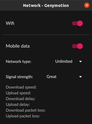 Network Widget